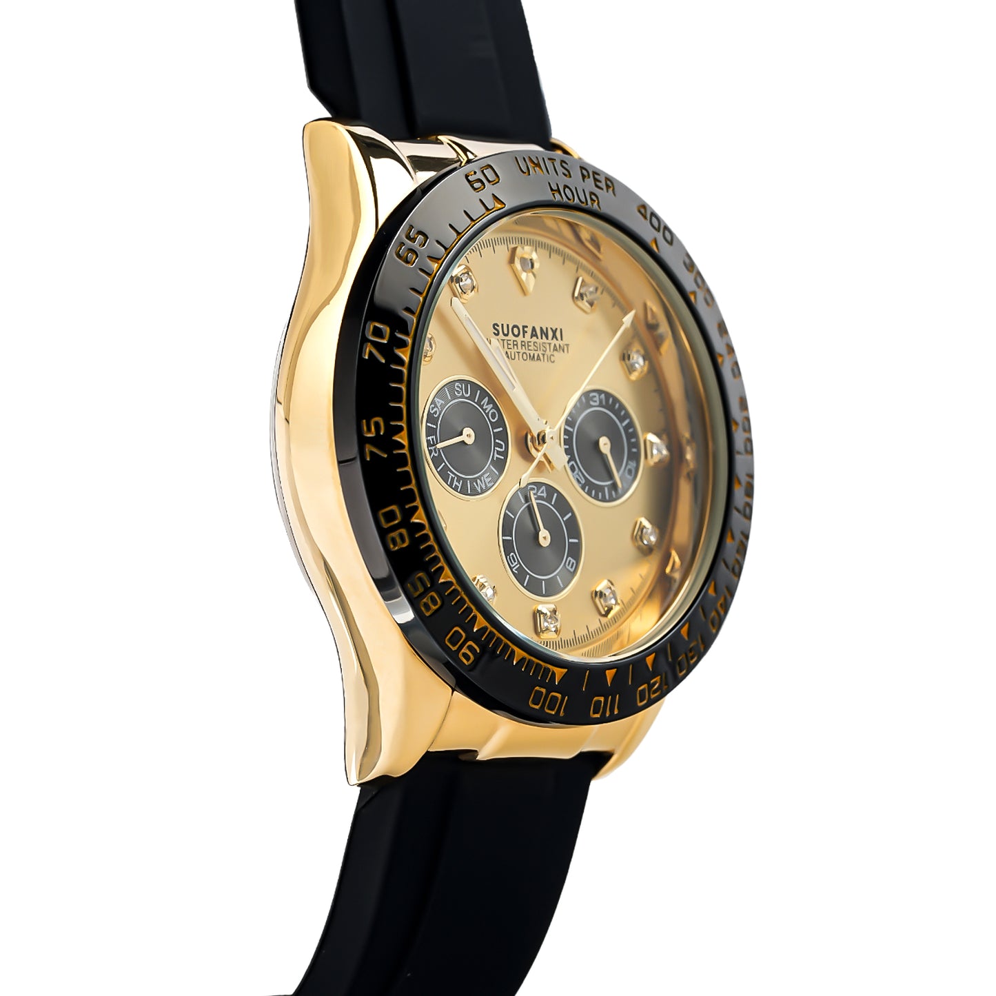 Suofanxi - Golden Black Watch-hot sale