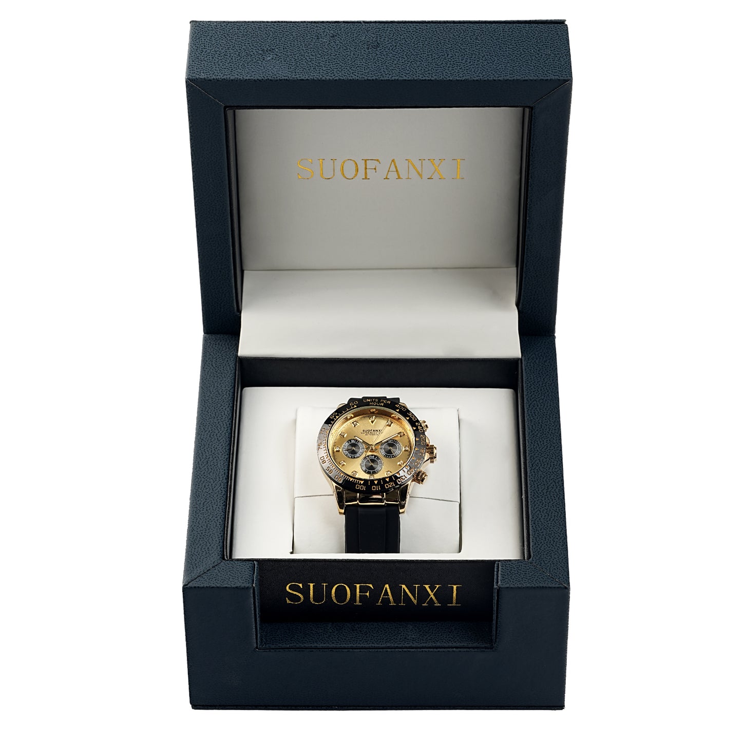 Suofanxi - Golden Black Watch-hot sale